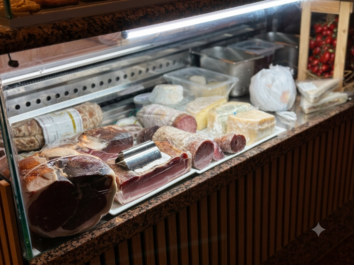Vetrina Salumi e Formaggi